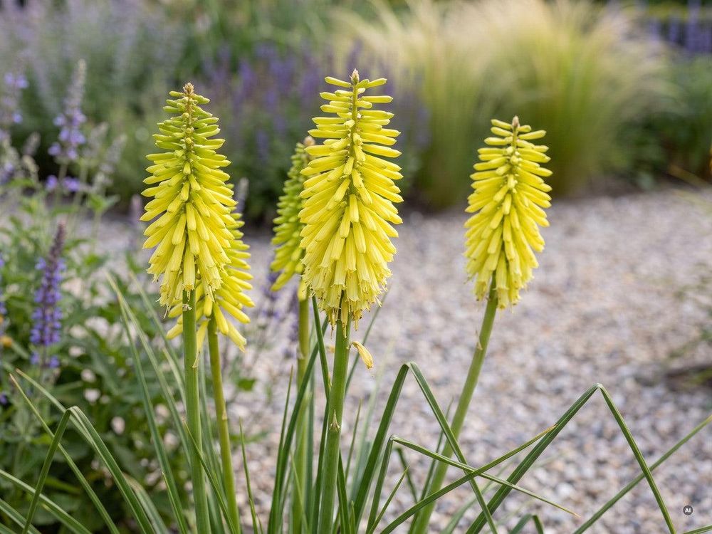 Kniphofia 'Lemon Popsicle'
