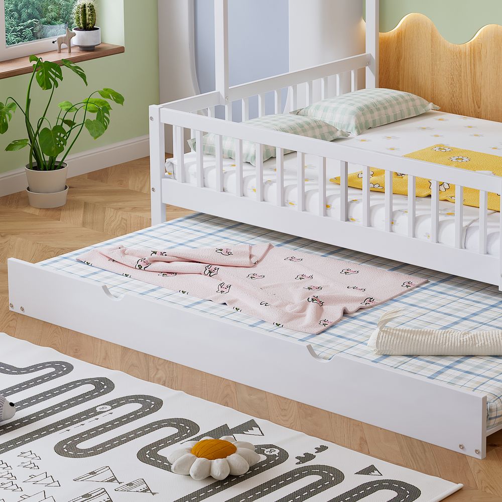 Kinderbett mit Rausfallschutz