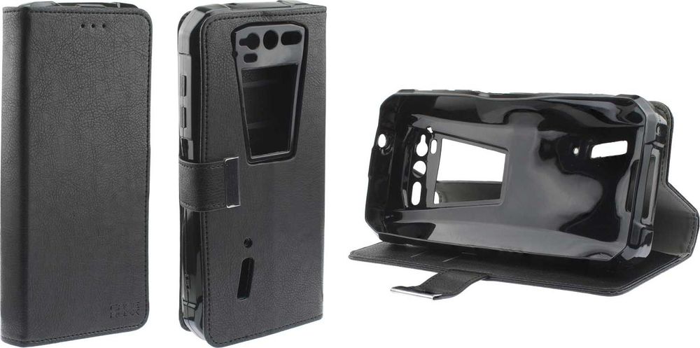 caseroxx Handy Hülle Tasche kompatibel mit Unihertz Tank Bookstyle-Case Wallet Case