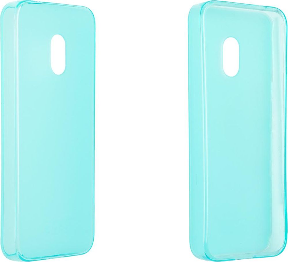 caseroxx Schutz-Hülle TPU-Hülle kompatibel mit Nokia 235 4G (2024) / 215 4G (2024) / 220 4G (2024), Gummi Handy Tasche hellblau