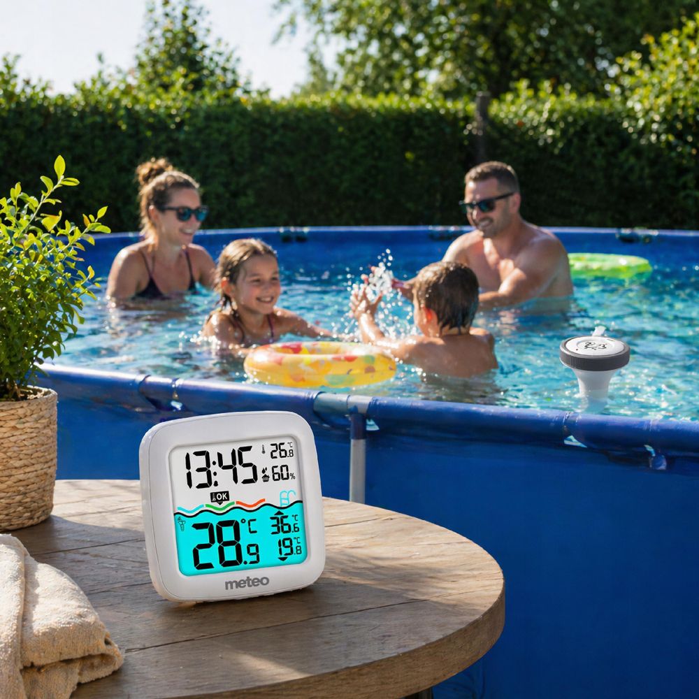 Lieferumfang des METEO TB2N Poolthermometers