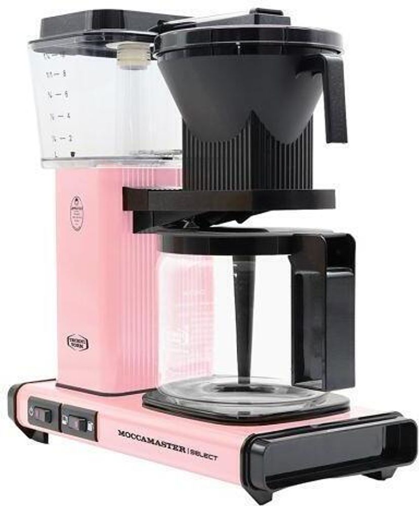 Moccamaster 53989 KBG Select, Kaffeemaschine Filtermaschine, Pink, 1.25L