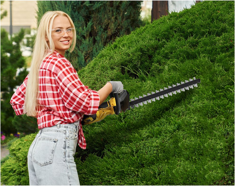 Nożyce do żywopłotu akumulatorowe IMOUM 120W 50cm 21V 4Ah