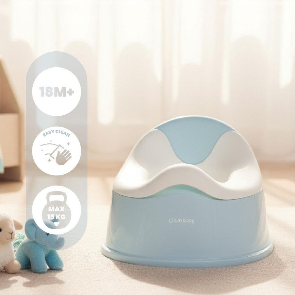 Orinal SUN BABY colocado en una habitación infantil