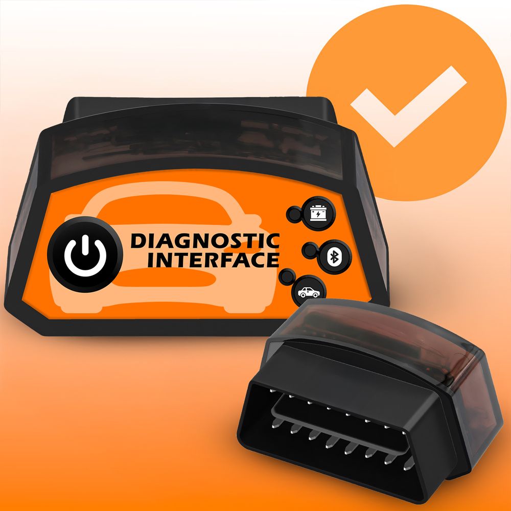 OBD2 Diagnosegerät Bluetooth 4.0 5.0 Diagnose Scanner für KFZ, Motor, ABS, SRS, Getriebe, Fehlercode auslesen & löschen – Retoo