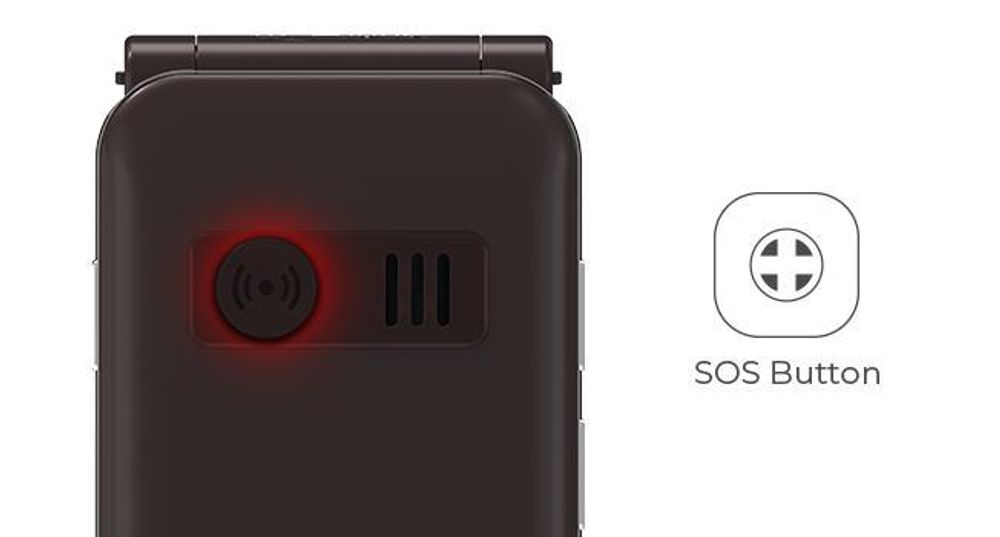 MYPHONE HARMONY LTE PRALINE COLLECTION Klapphandy mit SOS-Station