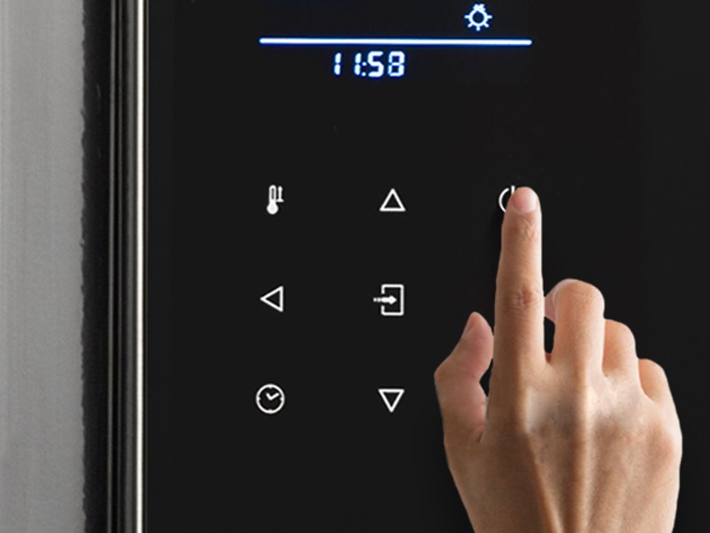 TouchSelect des Einbau-Backofens EB9105ED