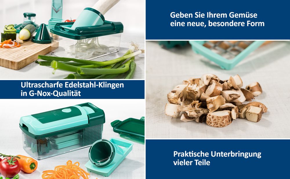Genius Gemüseschneider Nicer Dicer Fusion smart