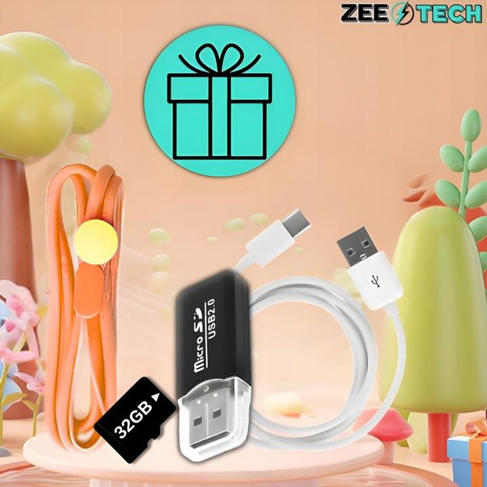 Digitale Kinderkamera 40Mp Spielkamera Mit Spielen + 32Gb Karte