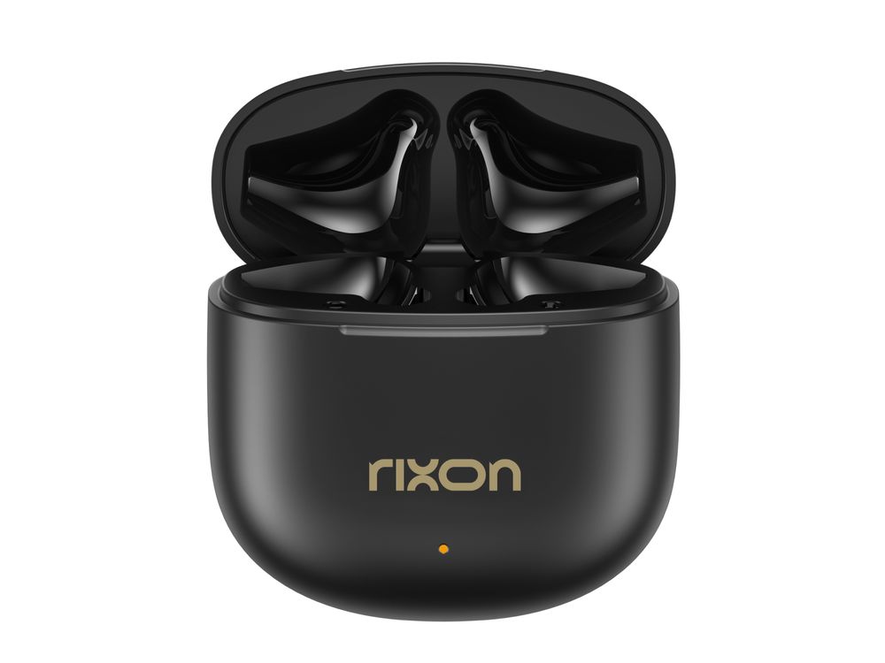 Rixon NeoBuds – Kabellose Bluetooth In-Ear Kopfhörer, 40 h Akkulaufzeit, Bluetooth 5.3, Dual ENC Mikrofone, Touch Control, USB-C Ladecase, Game Mode