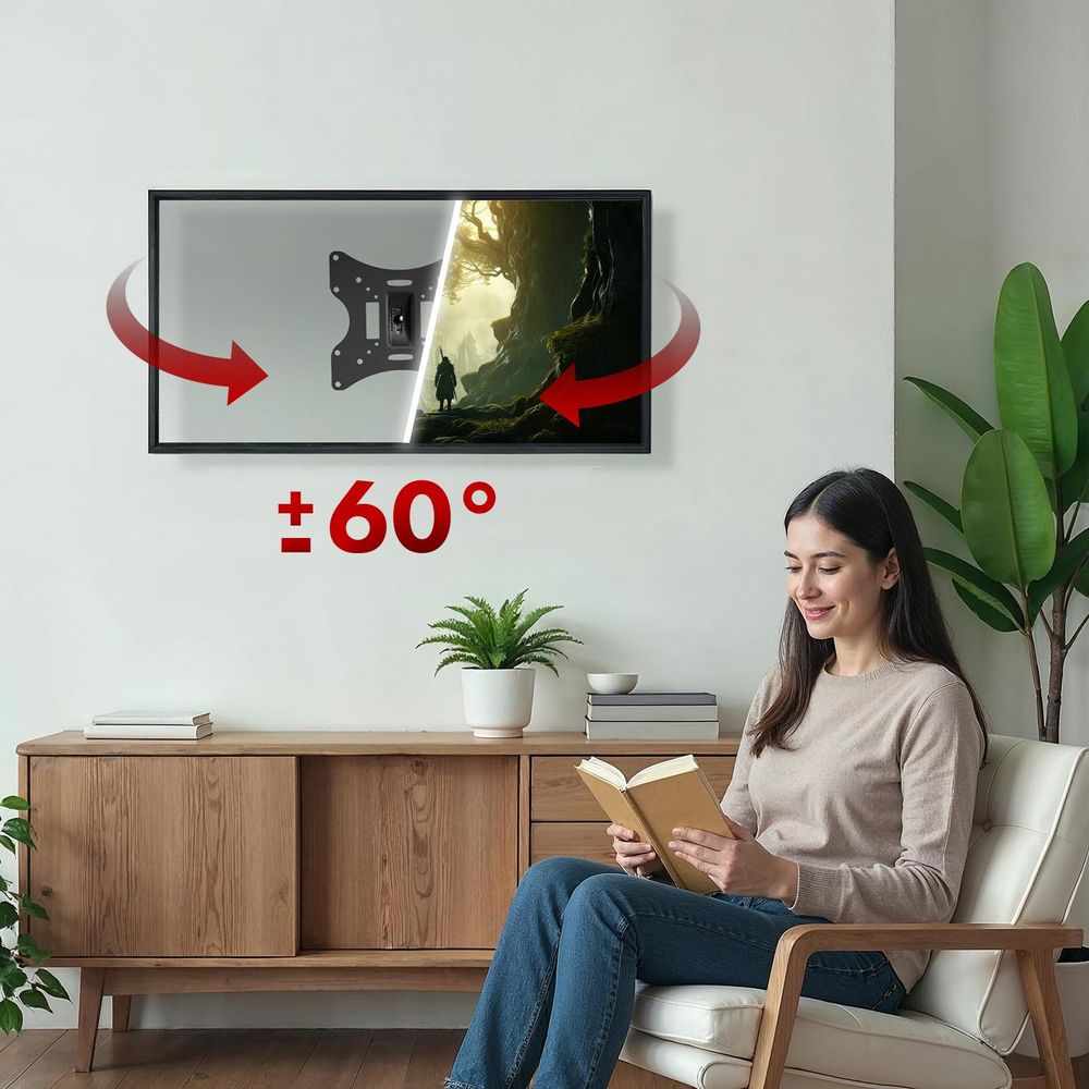 LCD LED Plasma TV Halter Halterung Wandhalterung Wandhalter VESA 75 100 200  MC-501A B