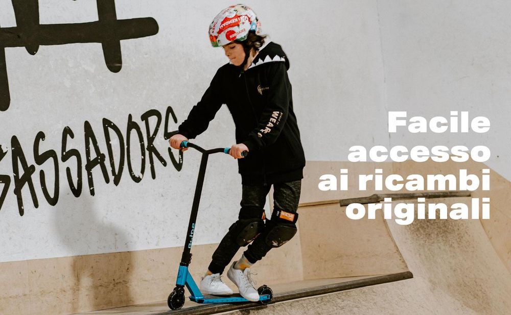 Monopattino da stunt MOVINO GLIDE Skatepark leggero 3,3 kg ABEC-9 IHC