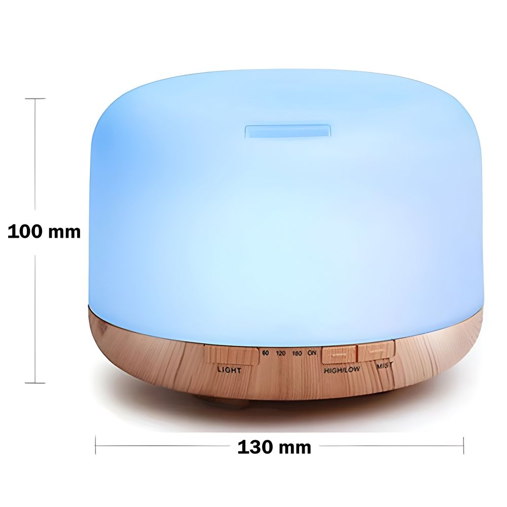 Aroma Diffuser 0.3 l Ultraschall Luftbefeuchter RGB Raumbefeuchter Elektrisch Duftlampe Öle Diffusor mit 7 wechselnden Farben Retoo