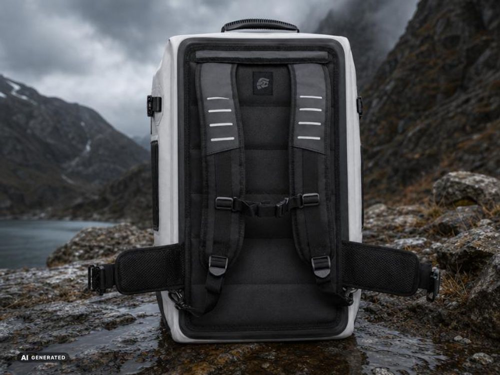 FC-Moto Ever-ST 50 L Hecktasche / Rucksack, weiß