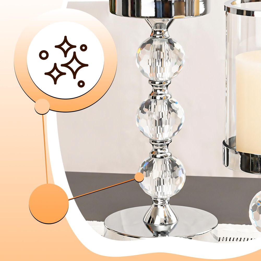 Pflegeleichtes Glas und Metall