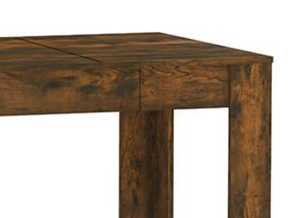vidaXL Esstisch Räuchereiche 140x74,5x76 cm Holzwerkstoff