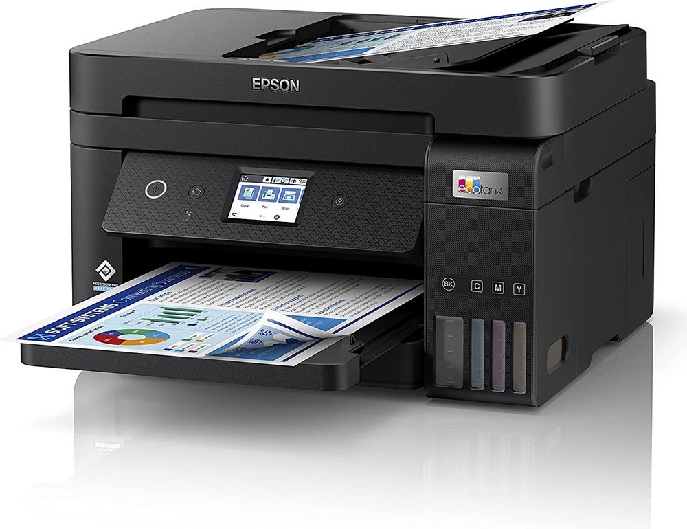 Epson EcoTank ET-4850 - Multifunktionsdrucker - Farbe - Tintenstrahl - wiederbefüllbar - A4 (Medien)