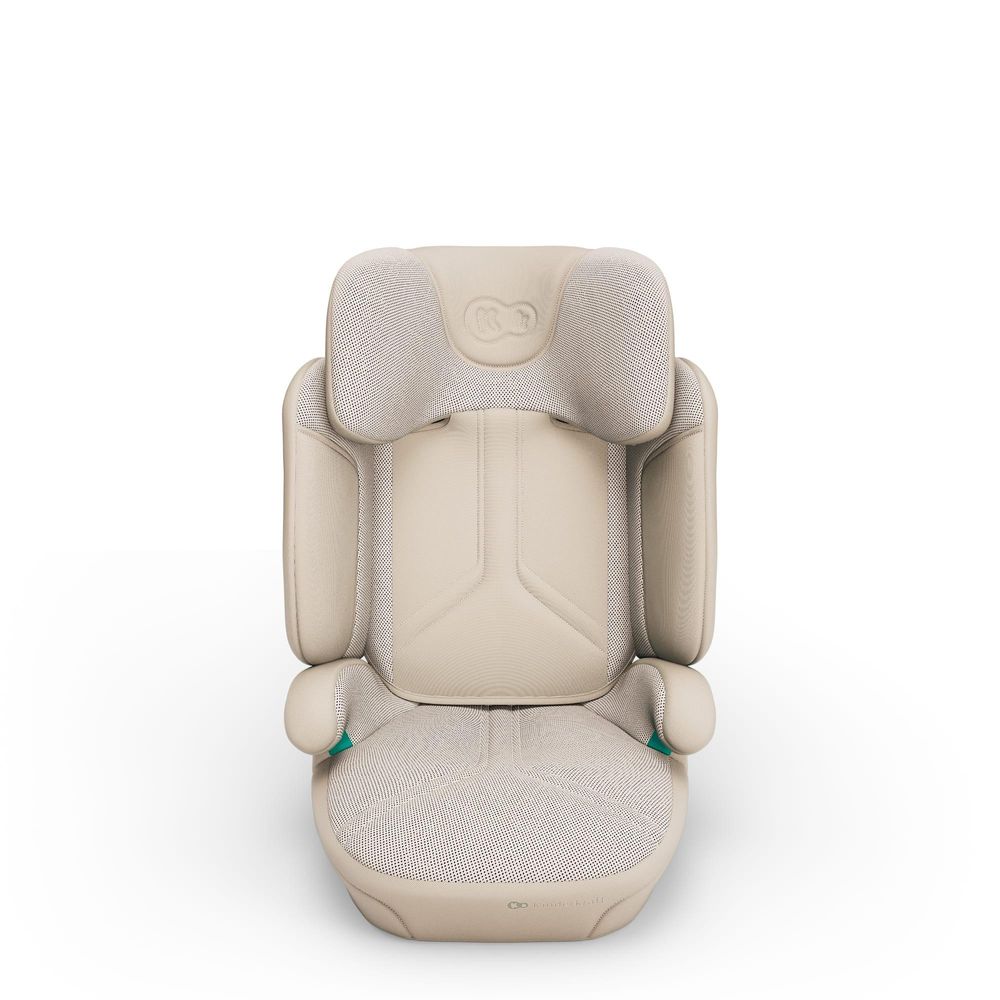 Kinderkraft Kindersitz XPAND 2 PRO i-Size – 100-150 cm – ISOFIX & Gurt – DUO EXPAND-System – Seitenaufprallschutz – klappbar, Beige