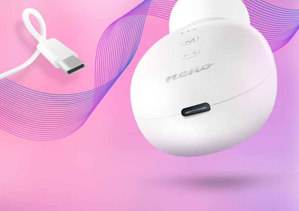 Elektroniczny aspirator Neno Aria z ładowaniem USB-C i łatwym czyszczeniem