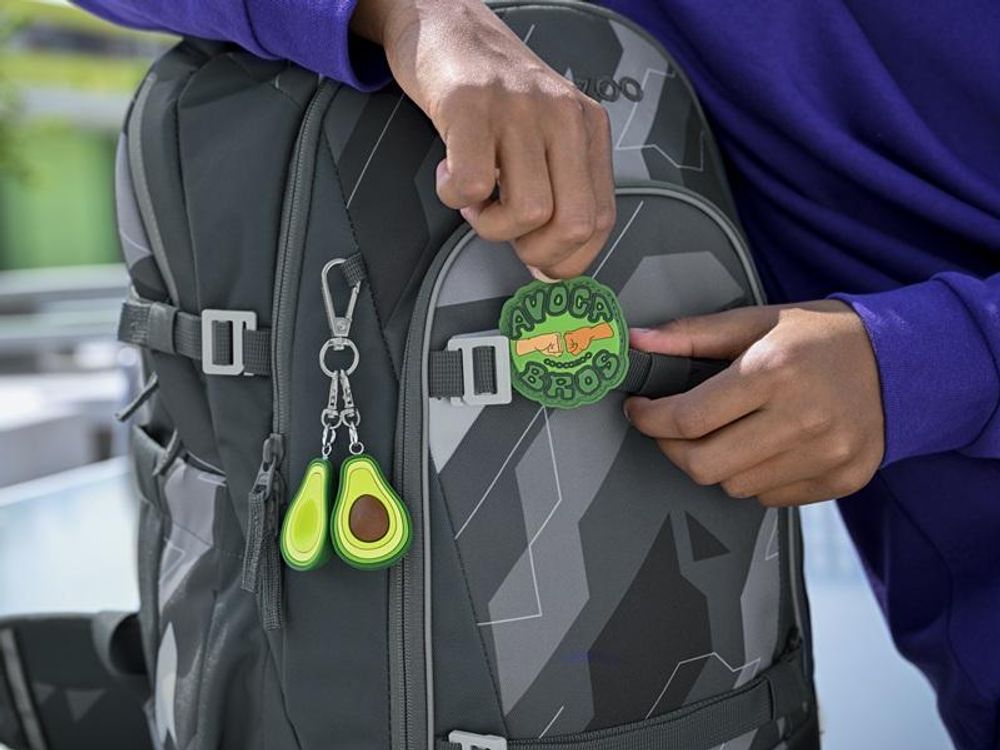 coocazoo Rucksack-Zubehör COLOUR UP-Set, Anhänger   Clip-Patch