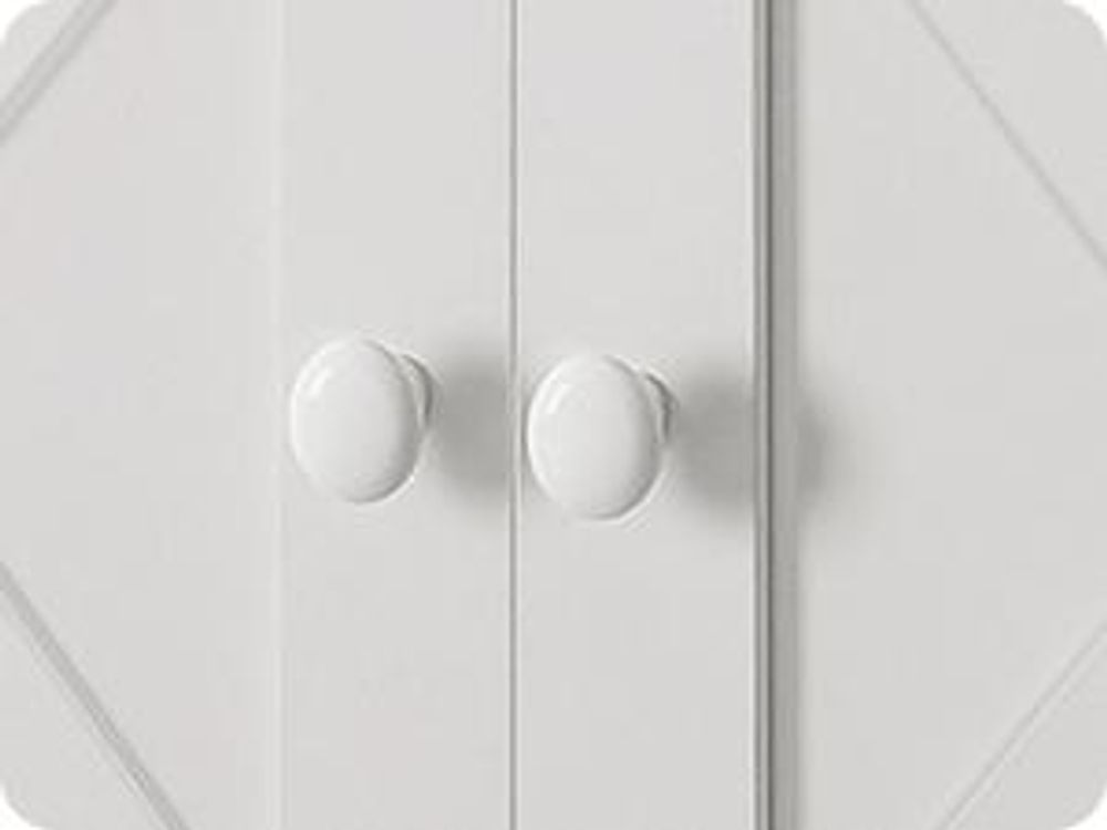 FEANDREA Katzentoilette,80x53x49,2cm,mit herausnehmbarem Trennwand weiß