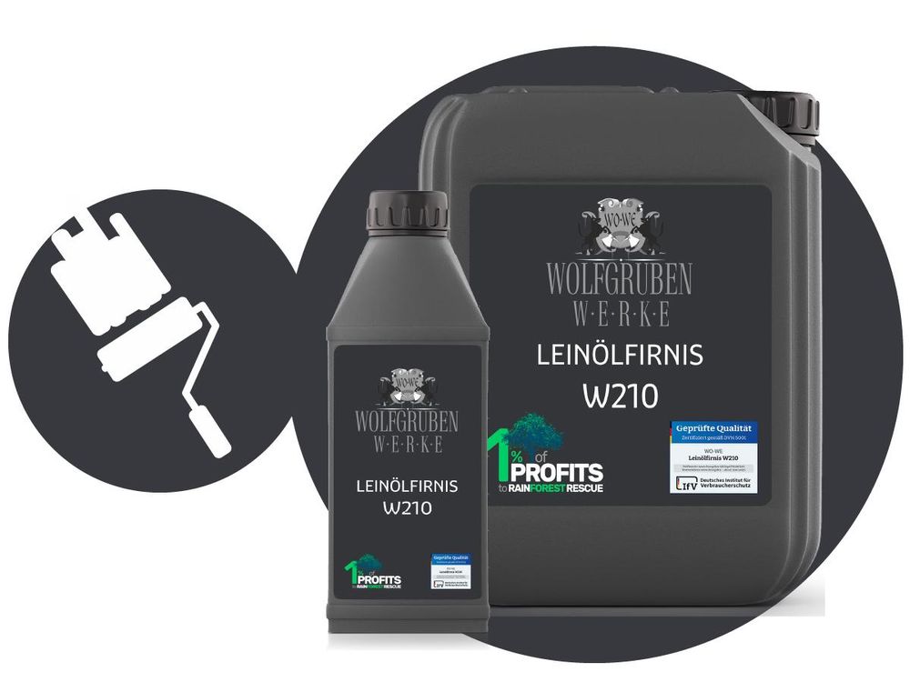 Leinölfirnis W210 Leichte Verarbeitung