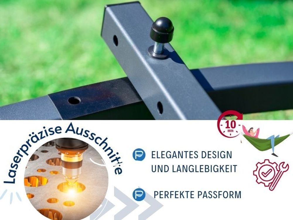 Stahlprofil-Hängemattengestell stabil und komfortabel von potenza