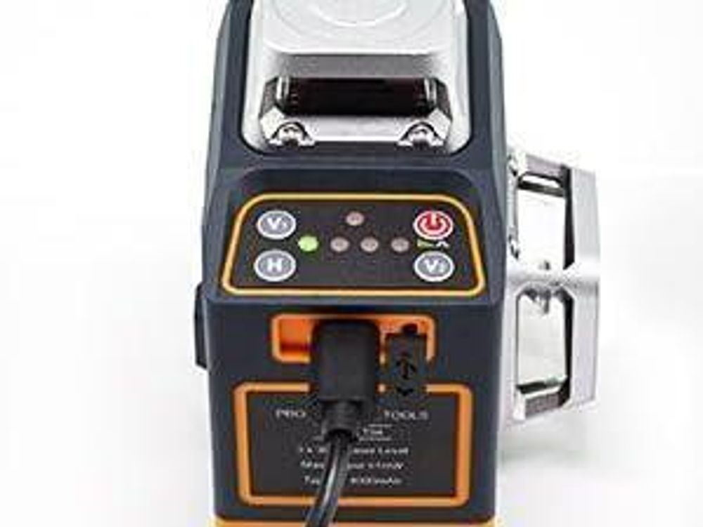 CIGMAN CM701 Niveau laser, Autonivelant 360°, Nivellement 3D, Portée 30M, Télécommande, Support double