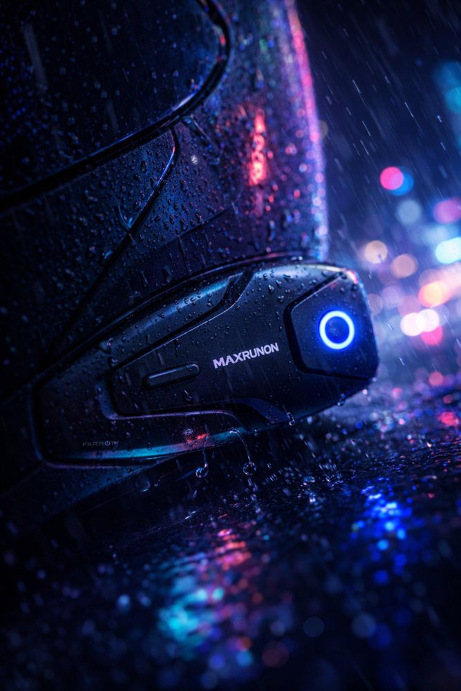 Bluetooth interkomy k telefonu s podporou hovorů, hudby a automatického opětovného připojení
