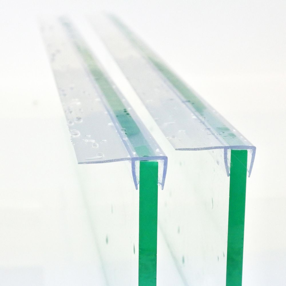 Duschdichtung Duschkabinendichtung DK02 (4–5mm) – 200cm Ersatzdichtung für Duschkabinen