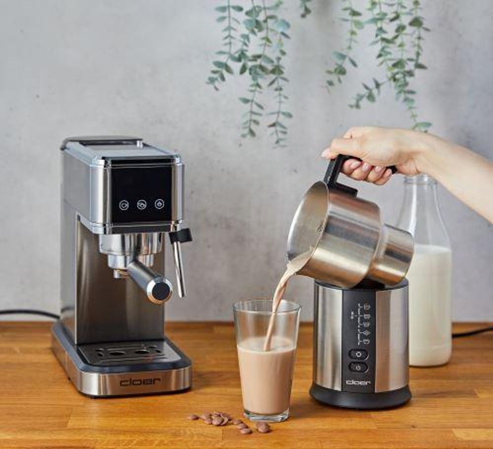 Cloer 7789, Automatic milk frother/warmer, Edelstahl, Edelstahl, Edelstahl, AC, 220-240 Hz
