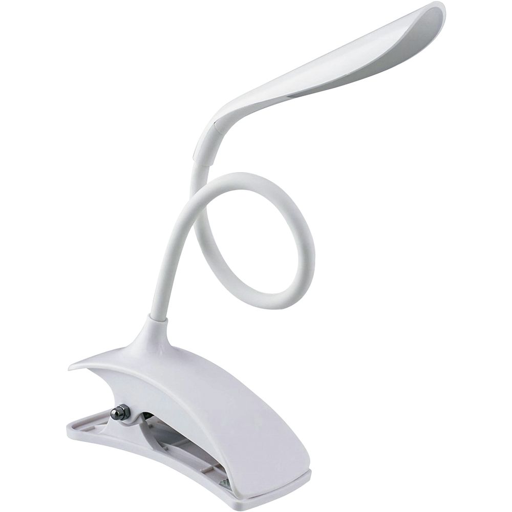 LED Leselampe mit Klemmhalterung – flexiblen Schwanenhals, dimmbar, USB-wiederaufladbar, Augenschutz, Tischlampe ideal zum Lesen & Arbeiten 3W Retoo