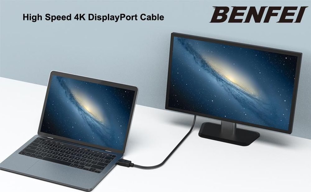BENFEI Kabeladapter DisplayPort auf DisplayPort Kabel 1.8m 8K 60Hz