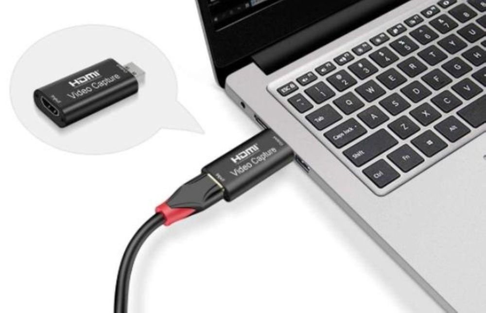 Video Grabber - karta przechwytująca HDMI - USB 2.0 - Full HD 1080p - do laptopów PC - Windows Mac - Plug and Play