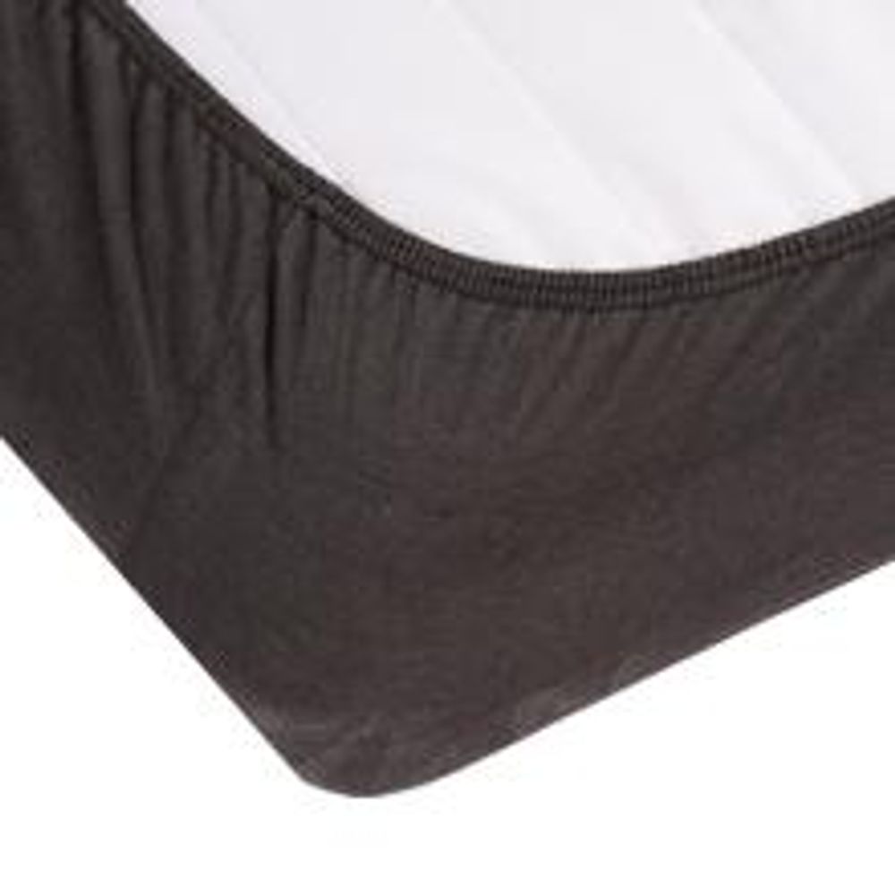 Spannbettlaken Bettlaken 100% Baumwolle Jersey  Standard 100 (60 x 120 cm - 70 x 140 cm), Steghöhe 15cm, Weiß