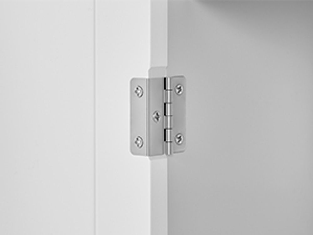 VASAGLE Badezimmerschrank, Badschrank mit 2 Türen, 2 verstellbare Eingeböden, 30 x 60 x 100 cm, Schrank für Esszimmer, Küche, Wohnzimmer