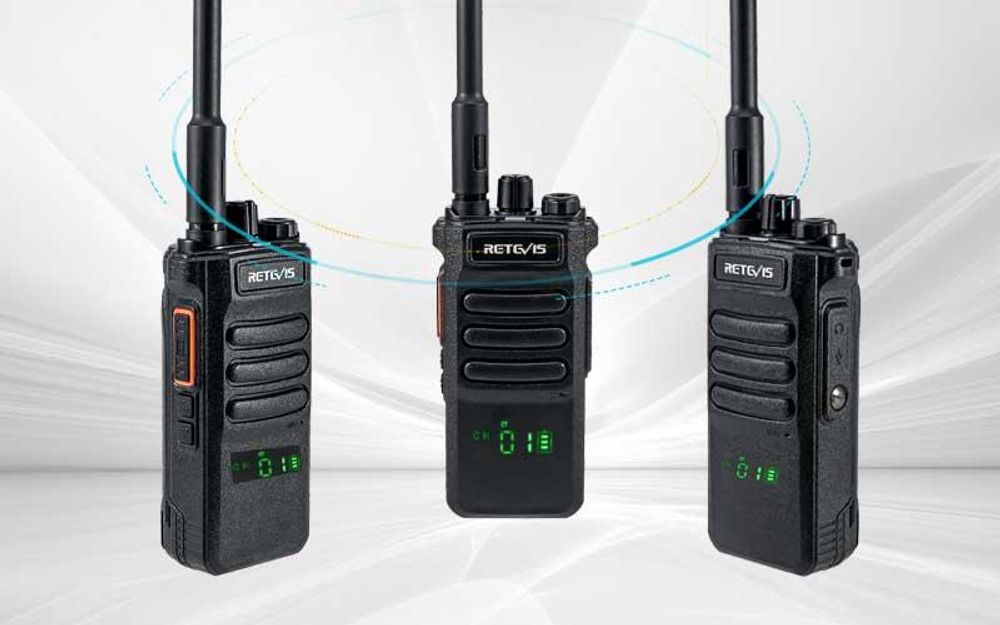 Radiotelefony walkie talkie Retevis RT86, 8 W, krótkofalówka z mikrofonogłośnikiem, 2600 mAh, bezprzewodowe klony radia awaryjnego na place budowy