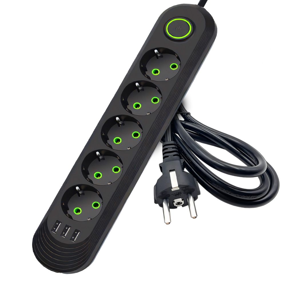 3 USB-Anschlüsse zum schnellen Laden