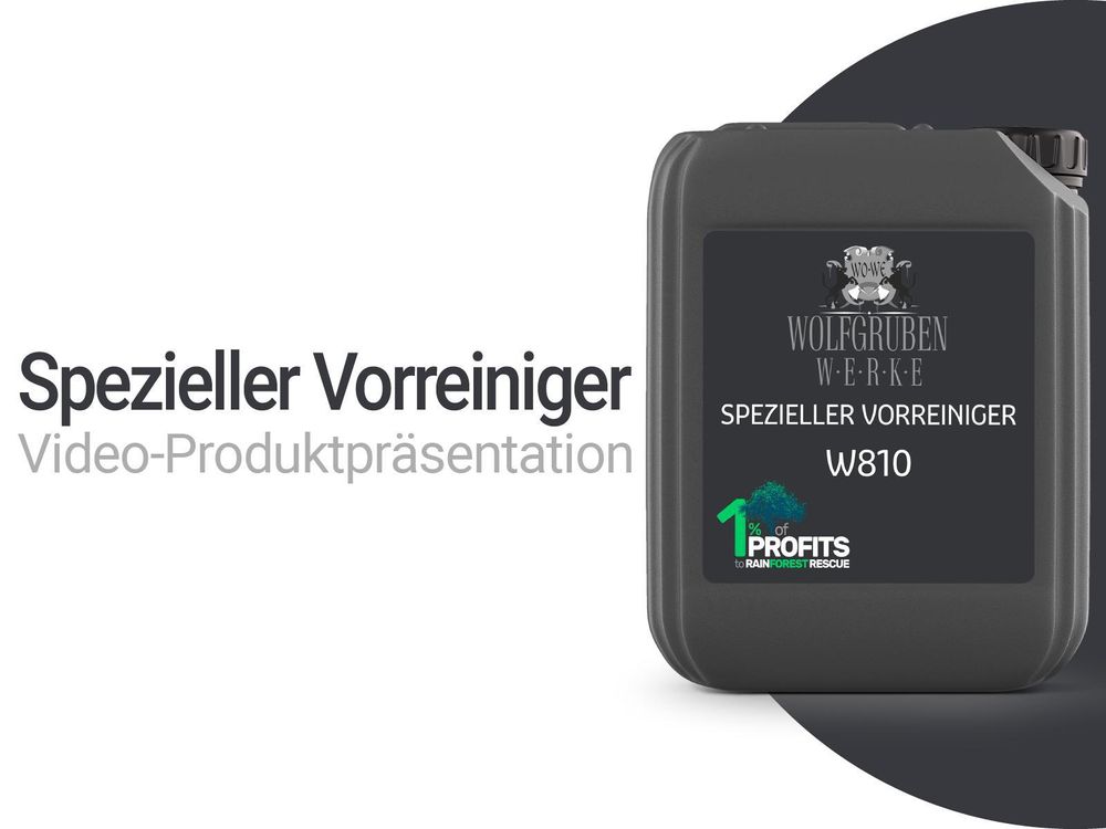 Vorreiniger für Betonfarbe Garagenfarbe Bodenfarbe Poolfarbe Untergrundvorbereitung Betonreiniger W810 - 10L