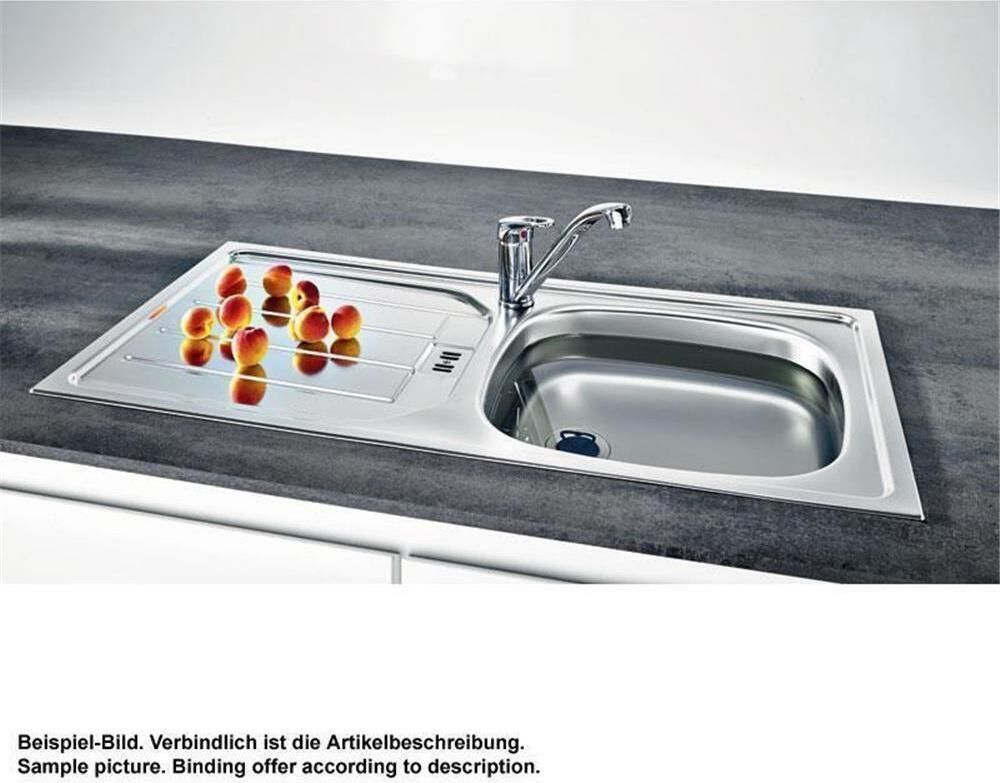 Franke Küchen-Spüle Euroset ESN 614 Nova (101.0302.470) - Edelstahl