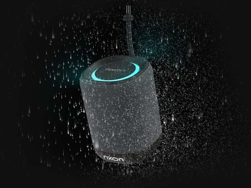 Rixon Spirit – 15W Bluetooth Lautsprecher, Tragbarer Kabelloser Lautsprecher IPX5 Wasserschutz, 18 h Akkulaufzeit, Bluetooth 5.3, TwinStream