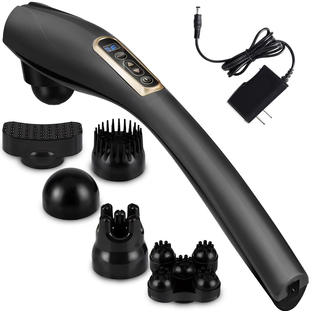massagegerät vibration rücken Speeron EMS-Rücken-Massage-Gerät: 2er-Set EMS-Muskeltrainer/-Stimulatoren  für Rücken & Schulter, Silikon (EMS Muskel) main image 0