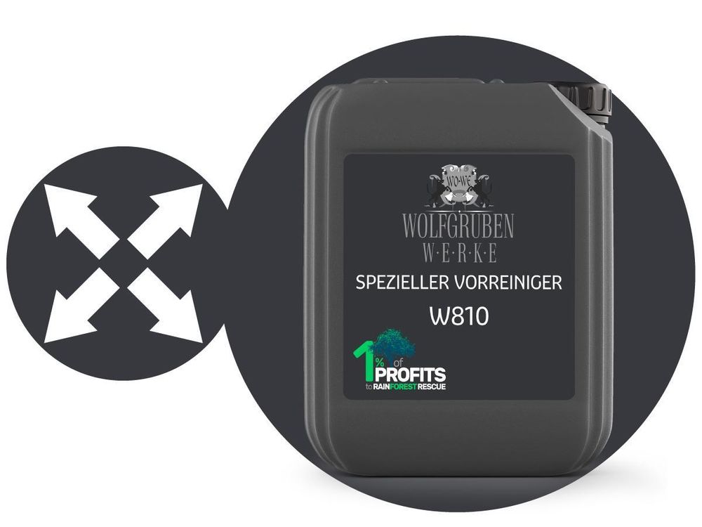 WO-WE Spezieller Vorreiniger W810 Universell geeignet