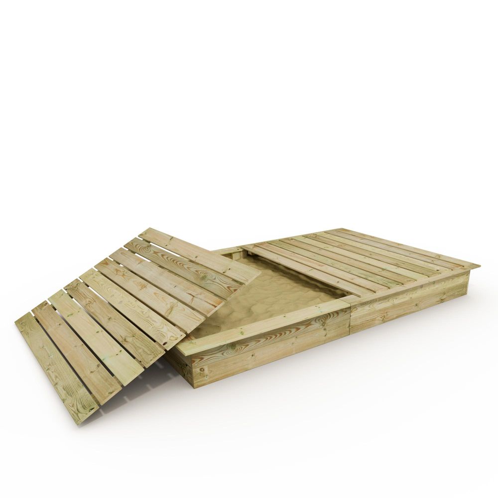 Sandkasten Wickey King Kong mit Sitzrand 195 x 300 cm