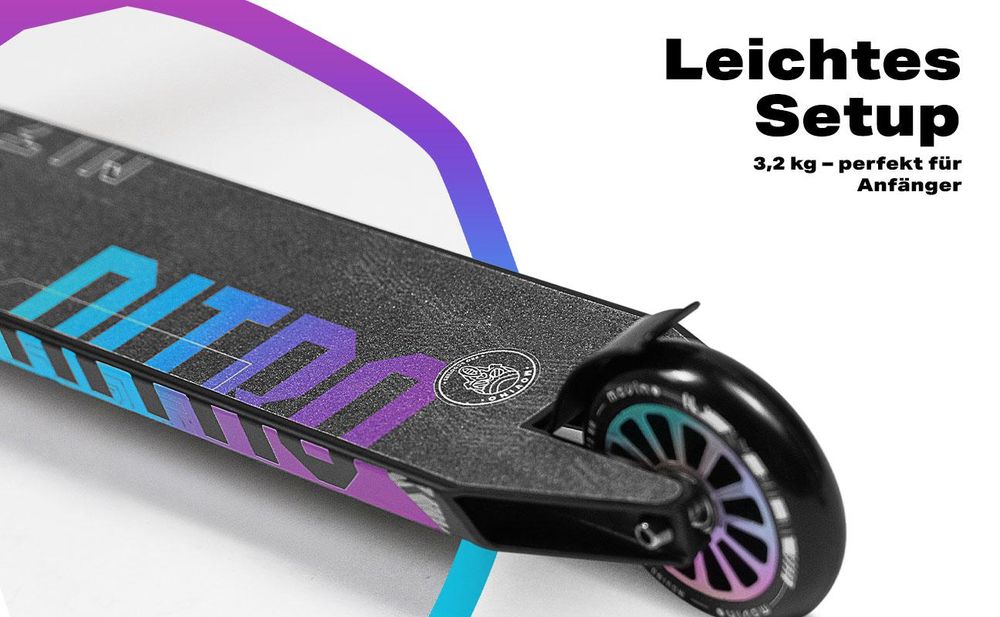 MOVINO Movino Nitro Stunt-Scooter Lila