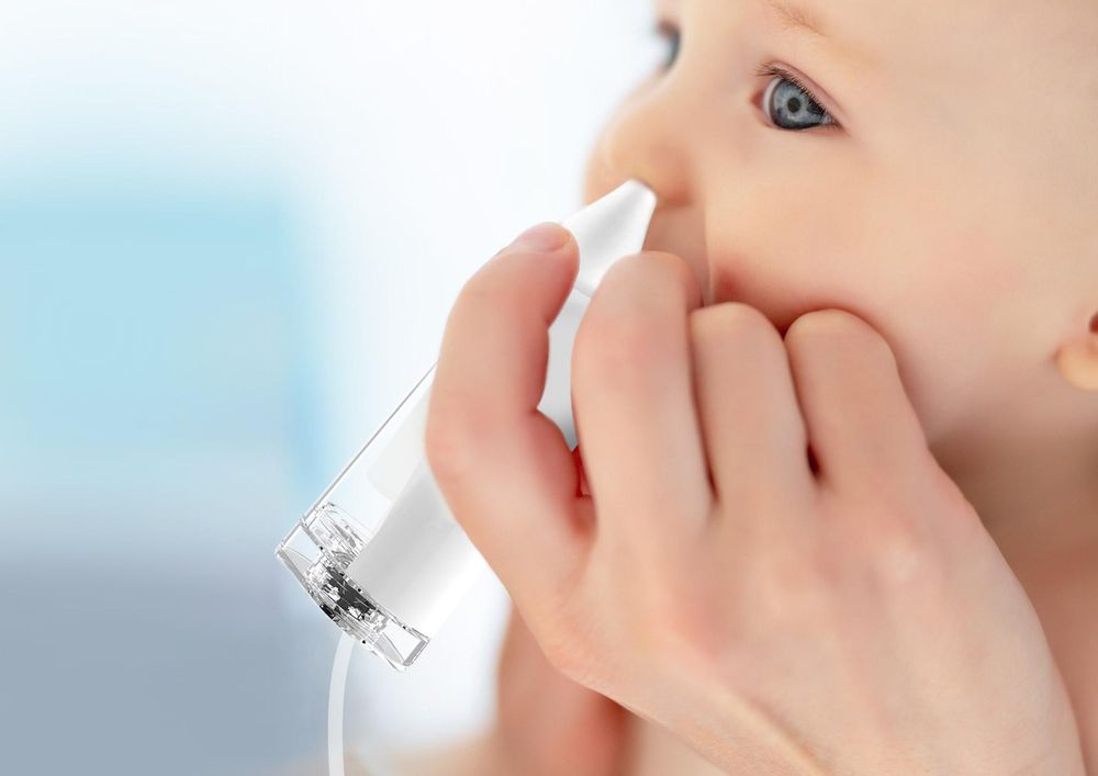 Neno Grasso – elektryczny aspirator do nosa z USB-C i lampką LED