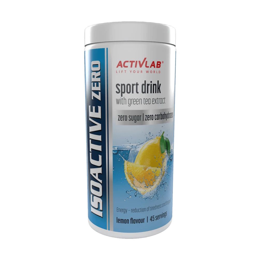 ISOACTIVE ZERO elektrolity bez cukru smak cytryna Activlab