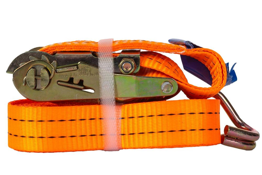 Unitrailer 5 M/35 Mm/2 T Oranges Transportband Mit Spanner
