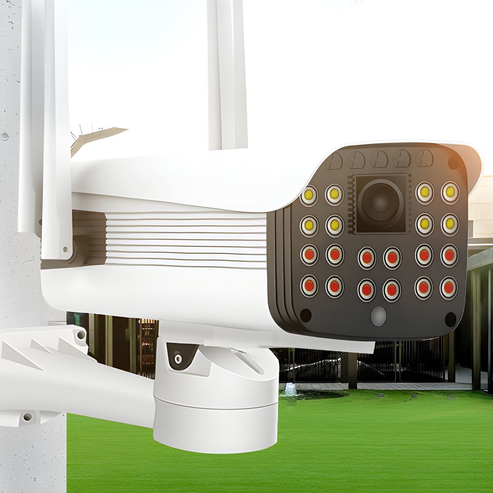 Überwachungskamera Outdoor WLAN IP Kamera Aussen 1080P Full HD WiFi Wasserdicht Bewegungserkennung zu 30m  2.4GHz IP66 Retoo