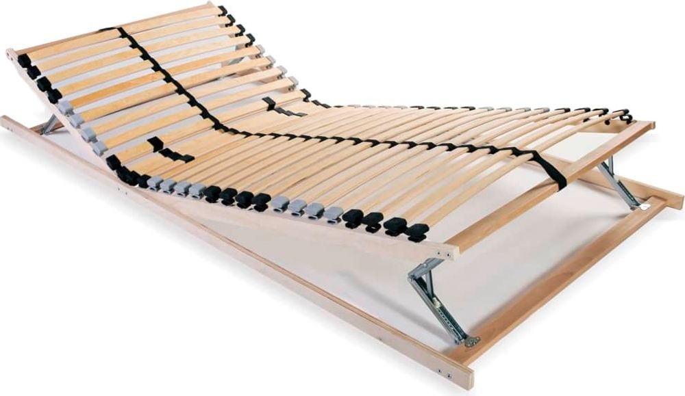 vidaXL Lattenrost mit 28 Lamellen 7 Zonen 90 x 200 cm - Lattenrost - Bettrost - Mattenrost - Matratzenrost